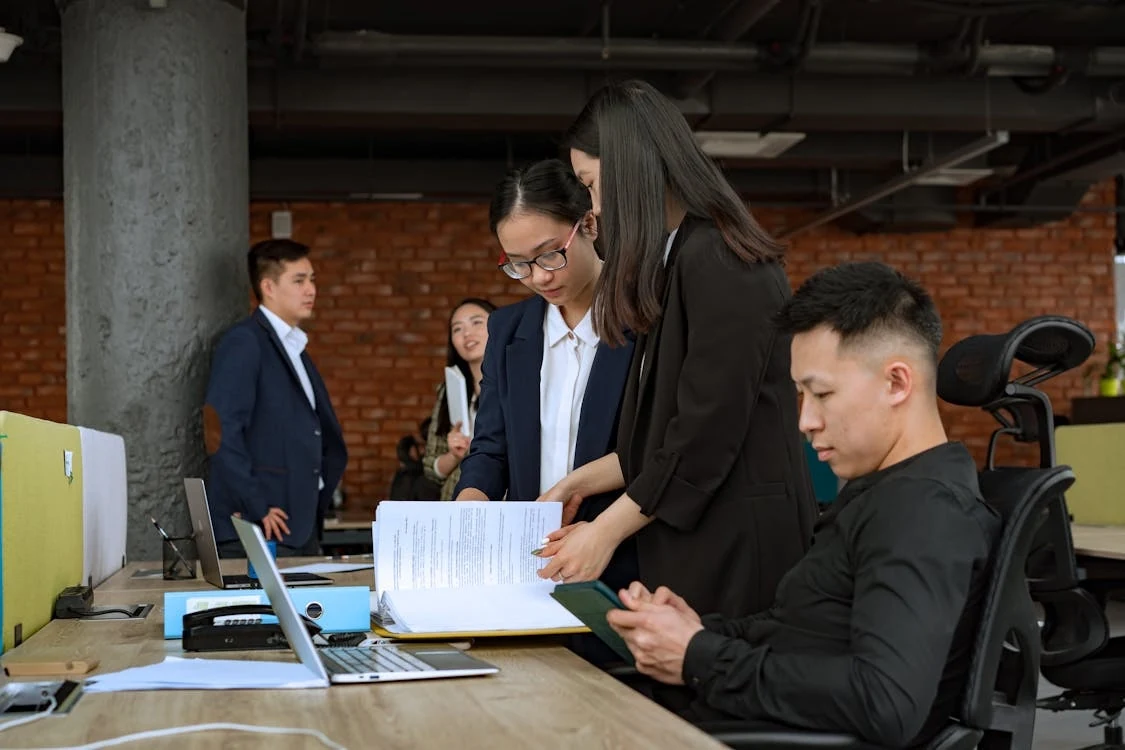 Filipino professionals at work